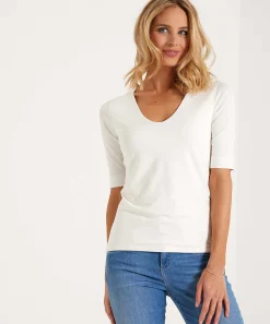 Essentials Dubbelpandig Shirt V-Hals