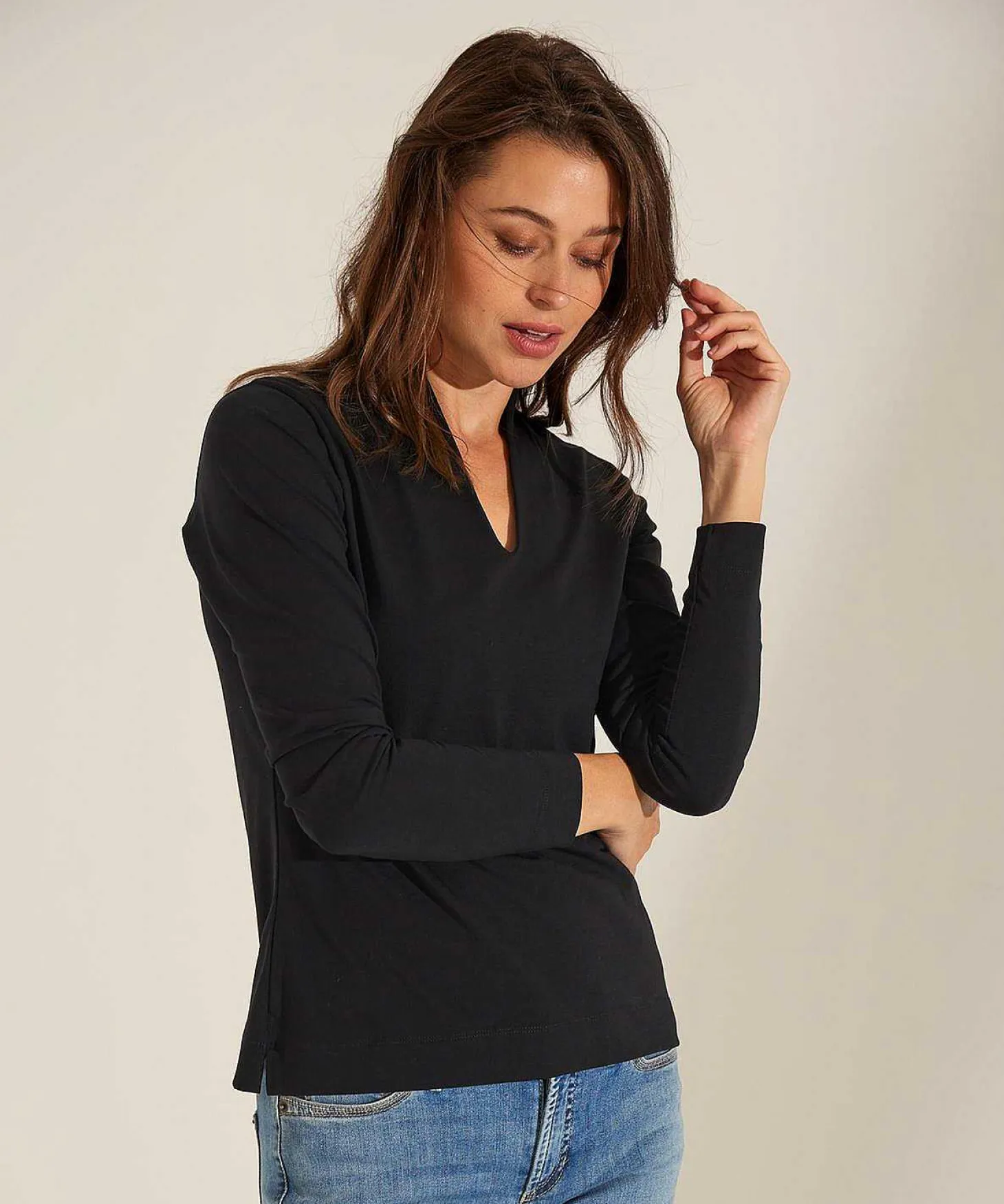 Essentials Tulpshirt Lange Mouw