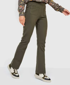 Flared Broek Zakje Punta