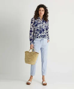 0039 Italy Cotton Voile Blouse Janice