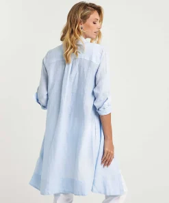 0039 Italy Linnen Blousejurk Gracia