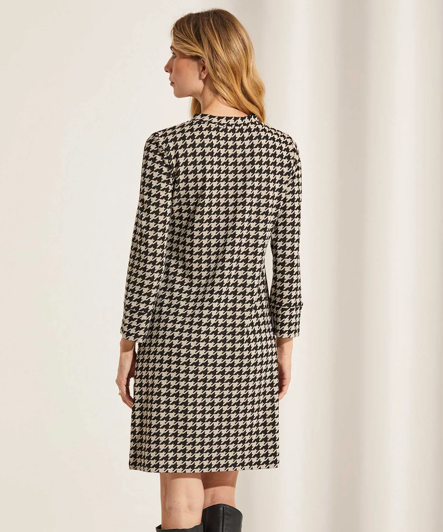 Ana Alcazar Jurk Pied-De-Poule