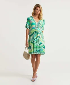 Ana Alcazar Slinky Jurk Multicolor