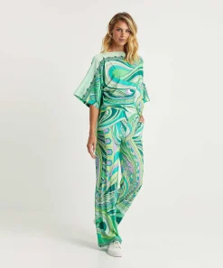 Ana Alcazar Slinky Palazzo Broek Multicolor