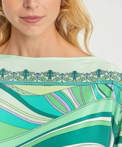 Ana Alcazar Slinky Top Multicolor