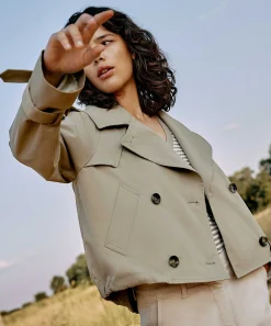 Beaumont Cropped Trenchcoat Faye