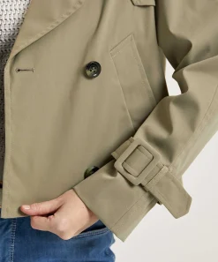 Beaumont Cropped Trenchcoat Faye