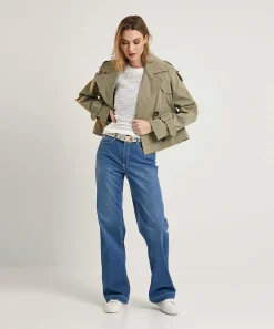 Beaumont Cropped Trenchcoat Faye