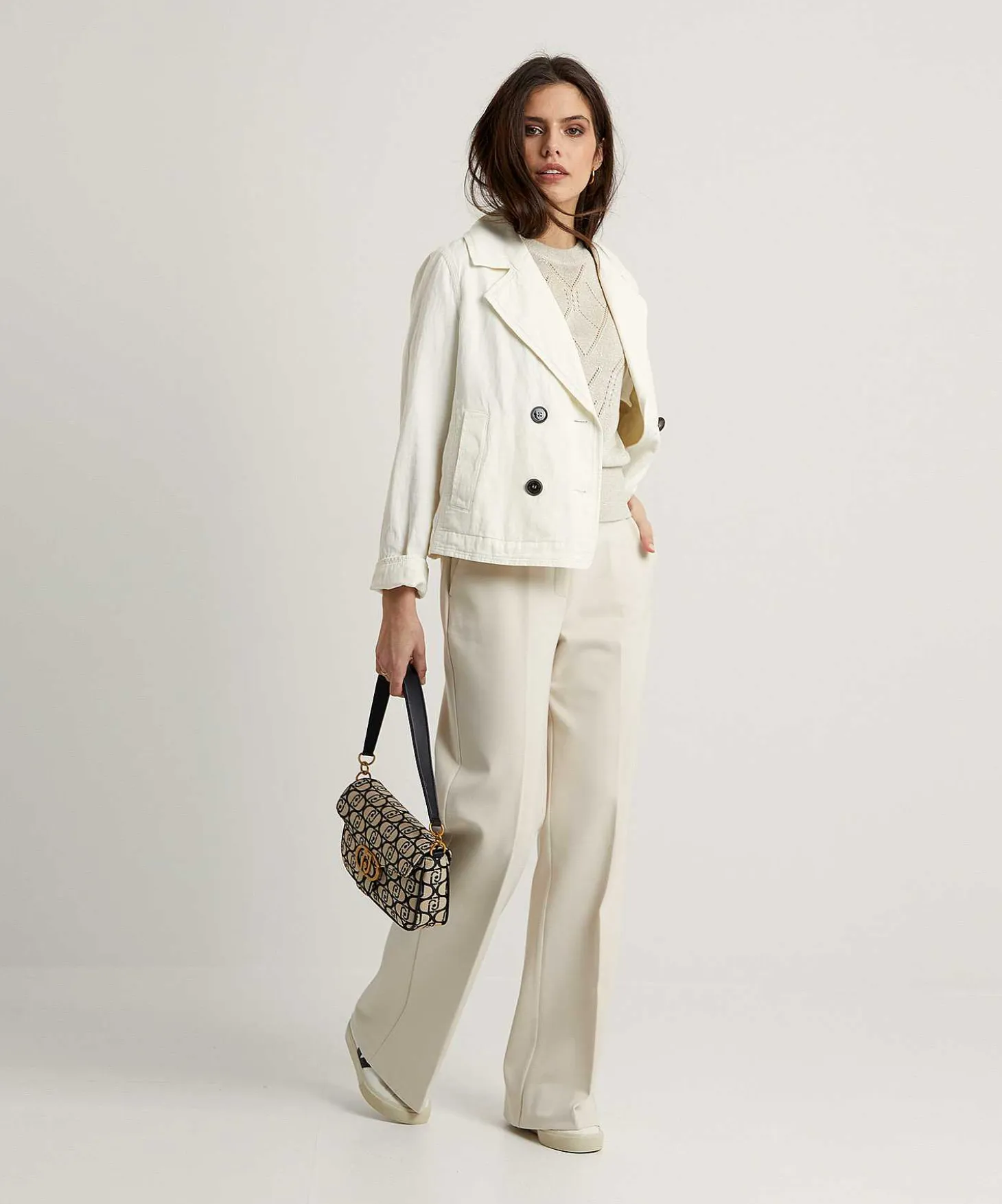 Beaumont Wide Leg Jersey Broek Hope