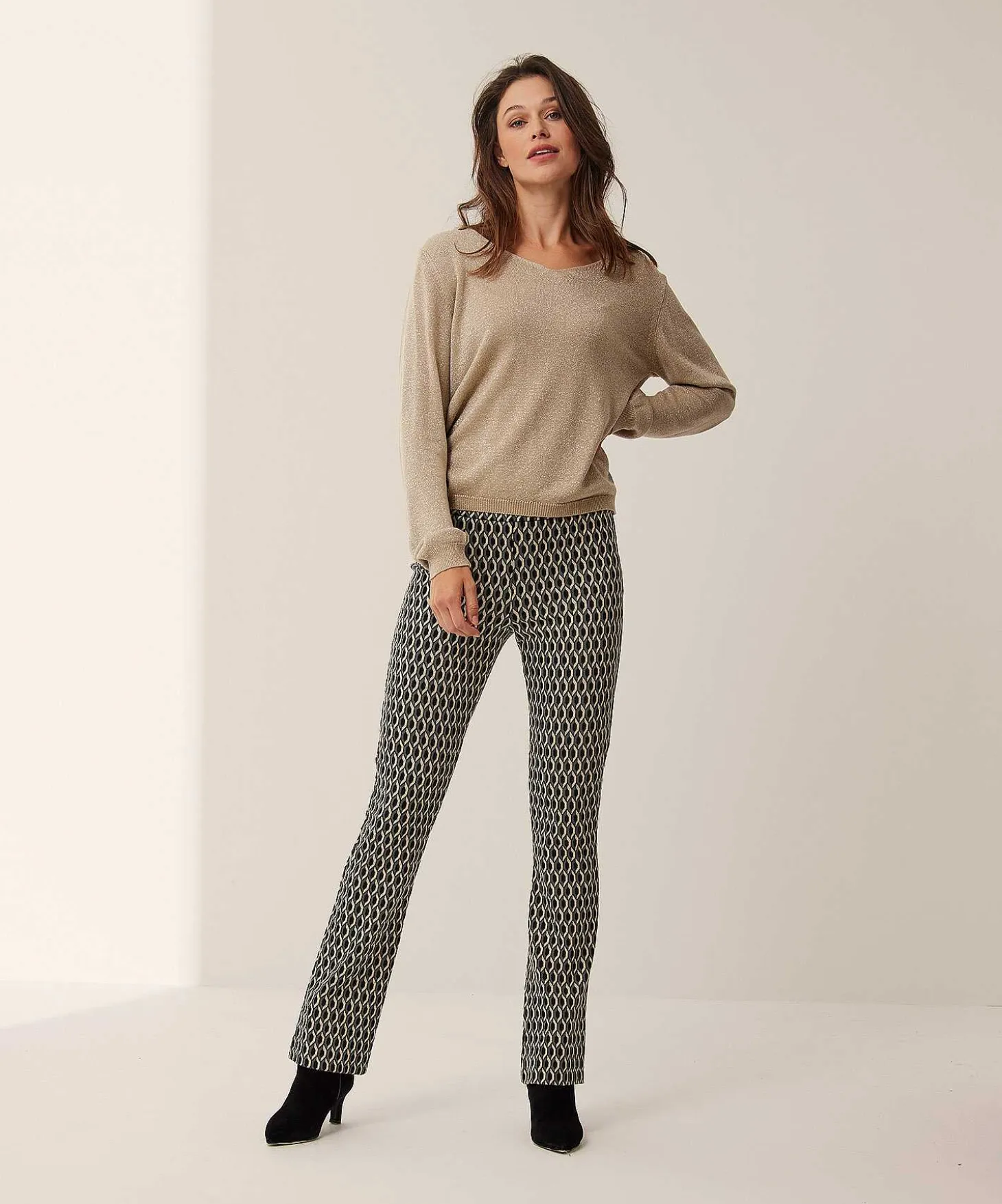 Brax Bootcut Broek Retroprint Malou