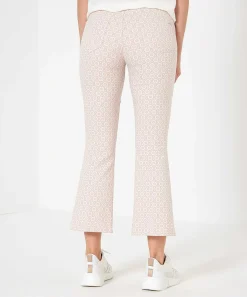 Brax Kick Flare Broek Grafisch Jacquard Shakira