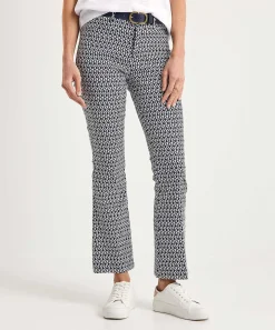 Brax Kick Flare Broek Jacquard Shakira