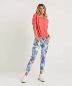 Brax Skinny Jeans Bloemprint Ana