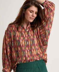 By-Bar Blouse Ikatprint Lucy