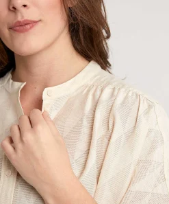 By-Bar Blouse Korte Mouw Axel Geo