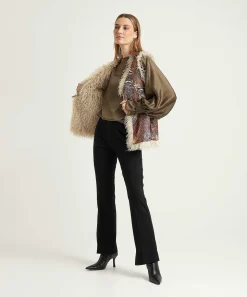 By-Bar Flared Broek Lowie