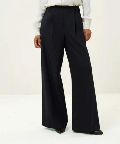 By-Bar Wide Leg Broek Pinstripe Benji