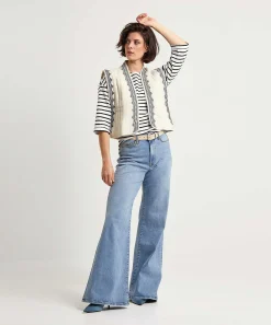 By-Bar Wide Leg Jeans Femme