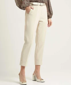 Cambio Cropped Pantalon Omslag Krystal