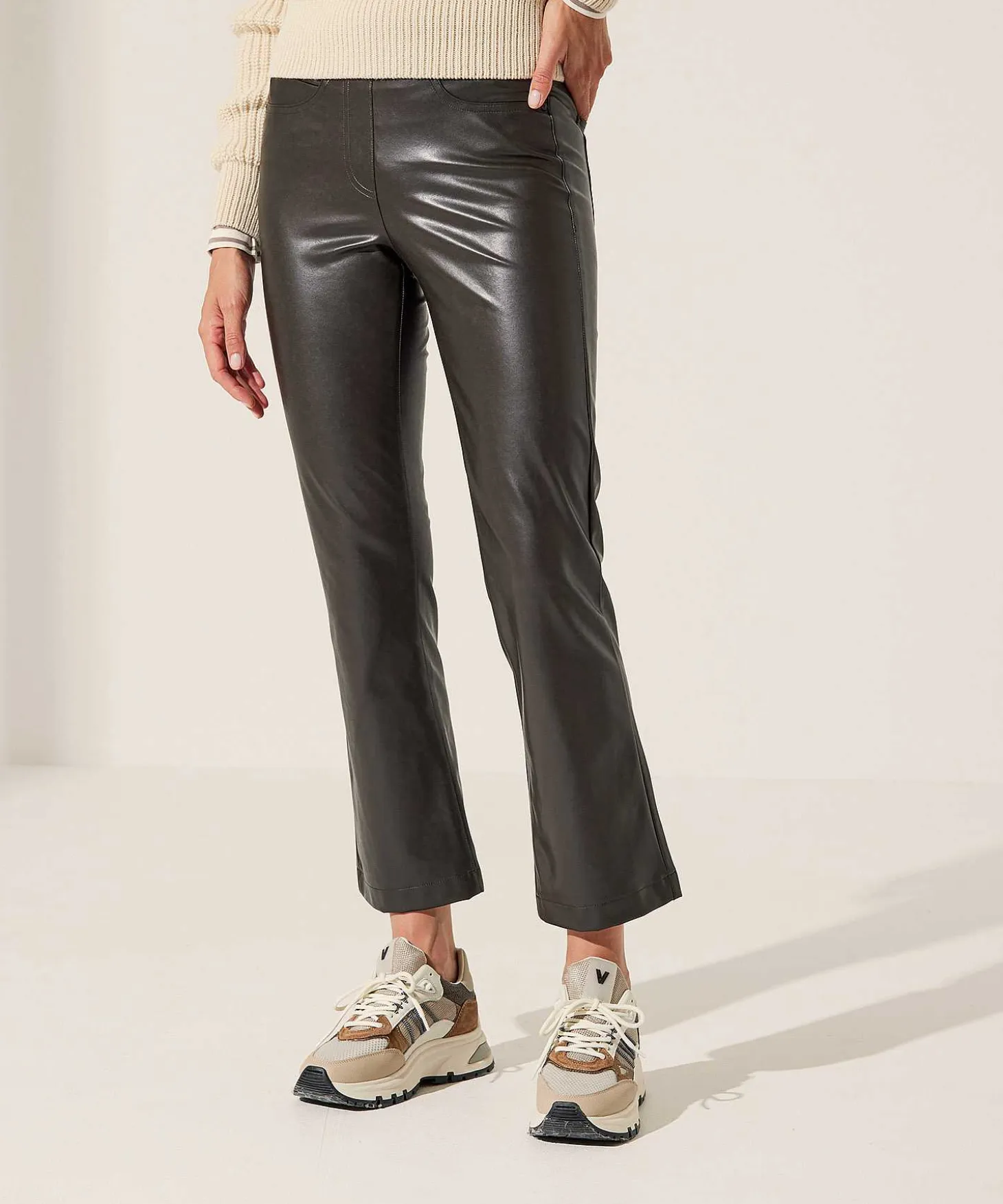 Cambio Easy Kick Broek Vegan Leather Felice