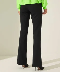Cambio Flared Broek Pintucks Ros