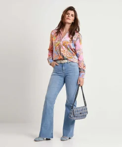 Cambio Flared Jeans Fabienne