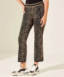 Cambio Jacquard Broek Easy Kick Ranee Animal