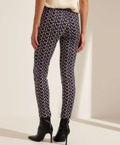 Cambio Jacquard Broek Grafisch Ros