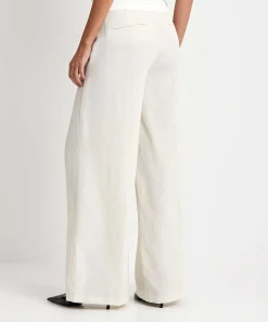 Cambio Linnenmix Wide Leg Broek Alva