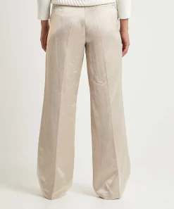 Cambio Silky Wide Leg Broek Amelie