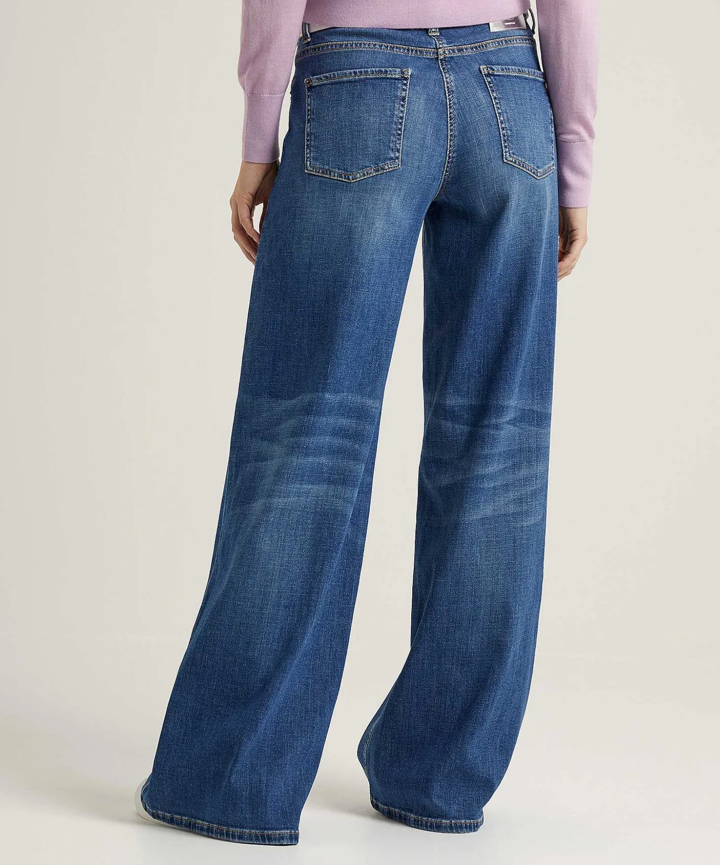 Cambio Wide Leg Jeans Palazzo