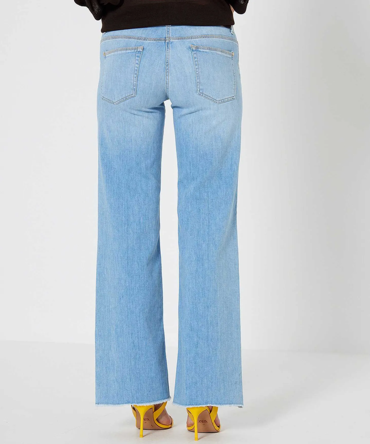 Cambio Wide Leg Jeans Tess