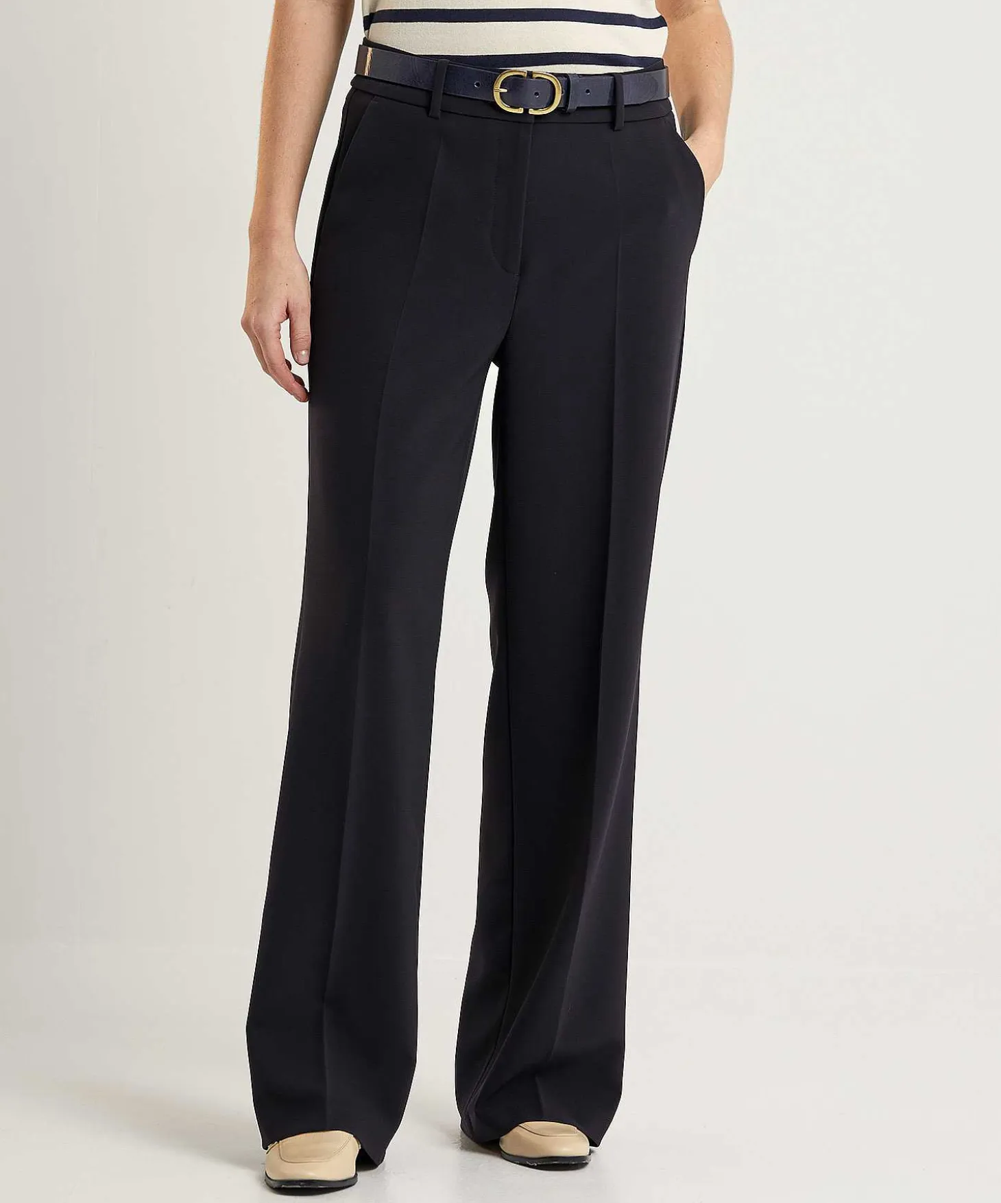 Cambio Wide Leg Pantalon Amelie