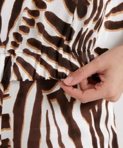 Caroline Biss Blouse Zebraprint