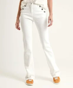 Caroline Biss Flared Jeans Met Knopen