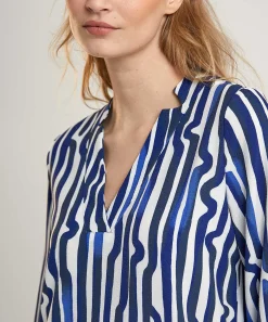Caroline Biss Jurk Fancy Stripe