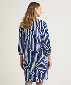 Caroline Biss Jurk Fancy Stripe