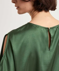 Caroline Biss Silky Top Open Schouder