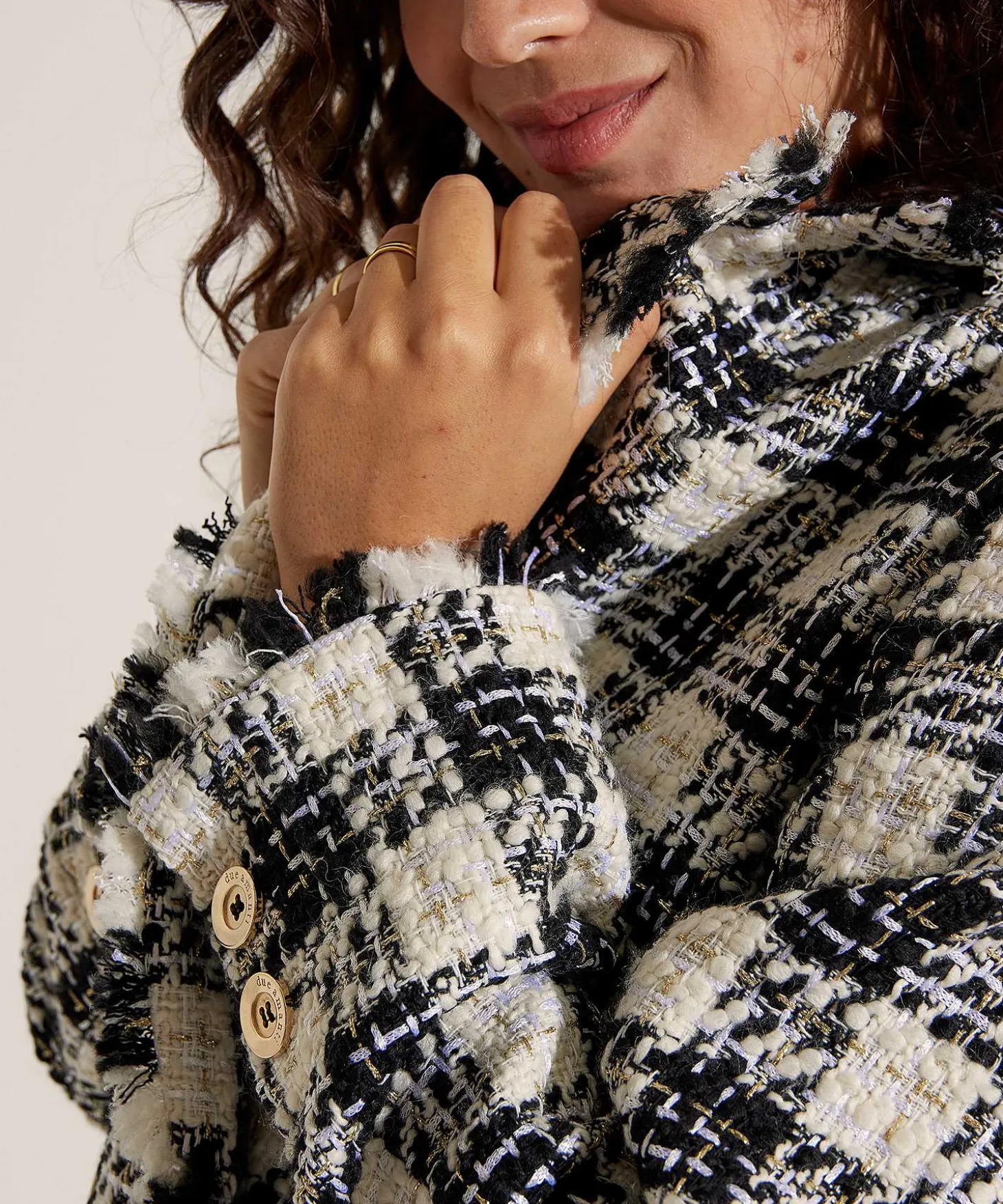 Due Amanti Boucle Blazer Lurex Lita