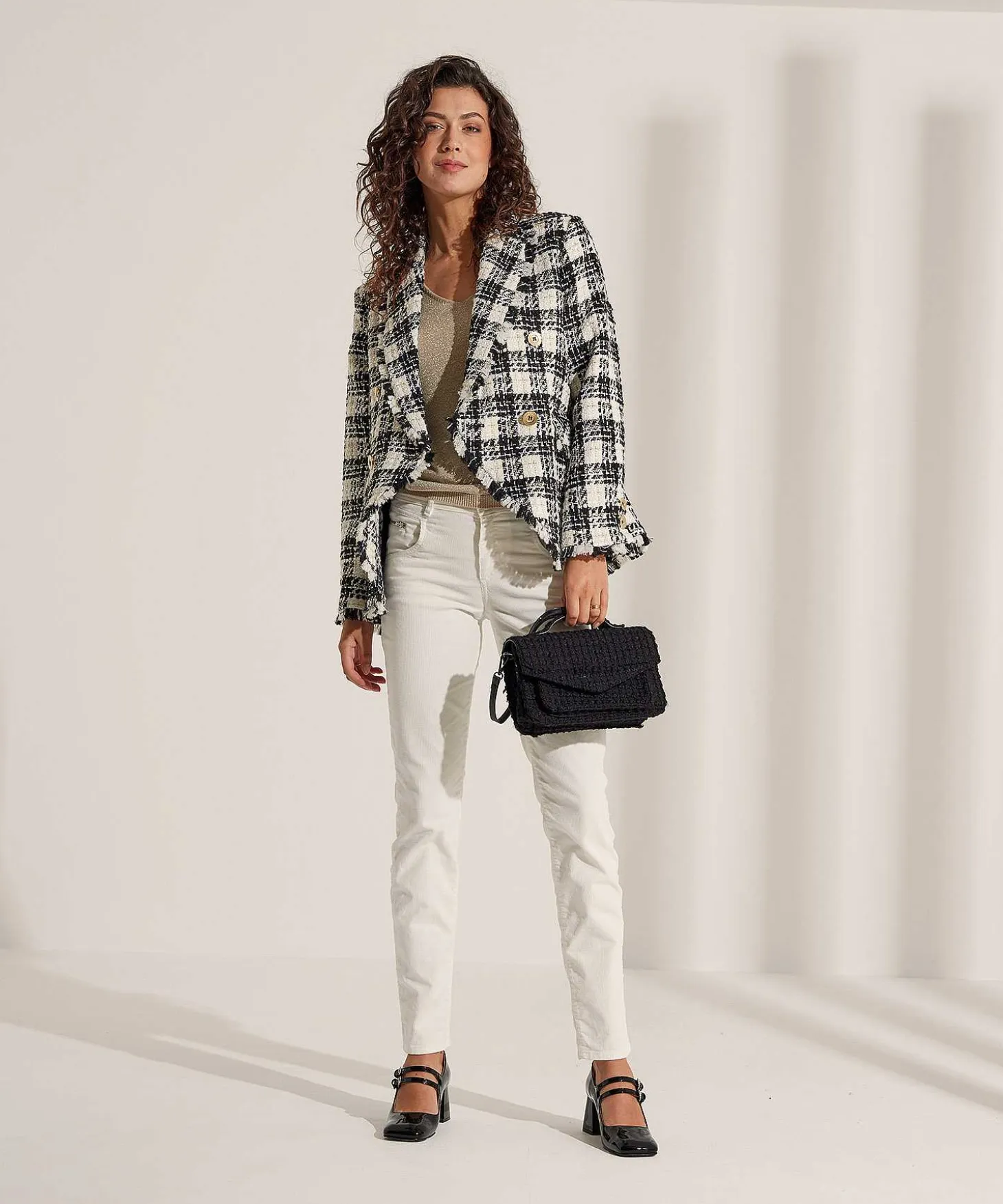 Due Amanti Boucle Blazer Lurex Lita