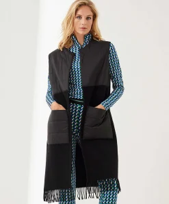 Due Amanti Gilet Lang Franjes Bessidy
