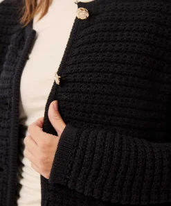 Emotions Blazervest Fantasie Rib Knopen