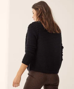 Emotions Blazervest Fantasie Rib Knopen
