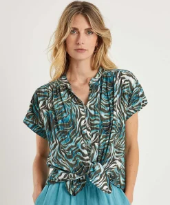 Emotions Blouse Met Zebraprint