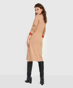 Emotions Jersey Jurk Turtleneck