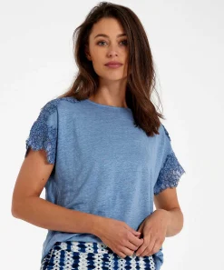 Emotions Linnen Shirt Kant Schouders