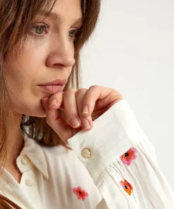 Fabienne Chapot Blouse Bloemetjes Lot Embro