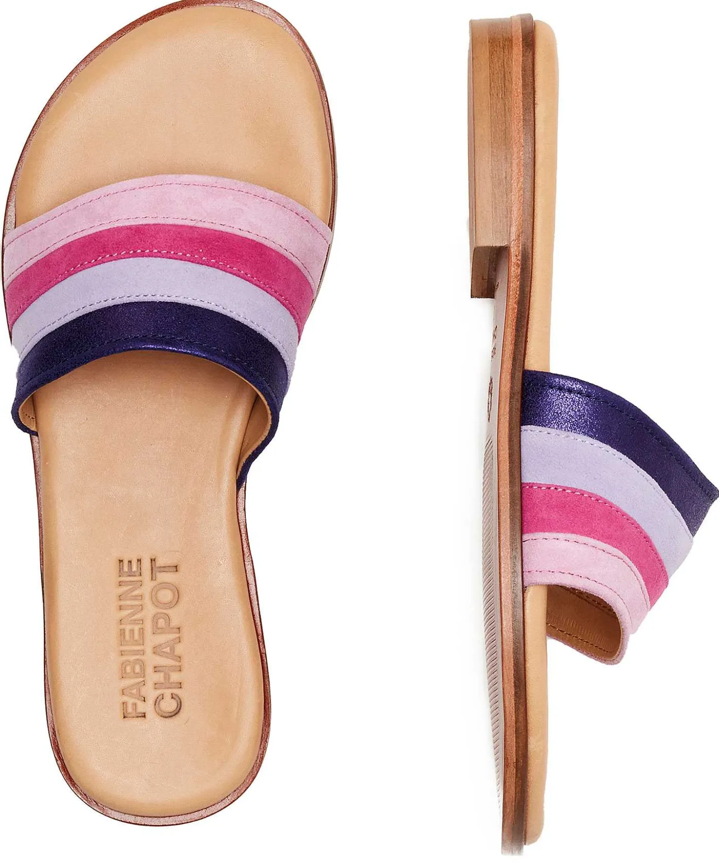 Fabienne Chapot Bright Pink Slipper Swirl