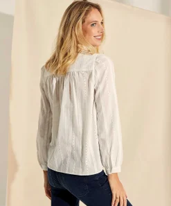 Giulia E Tu Ajour Ruffle Blouse