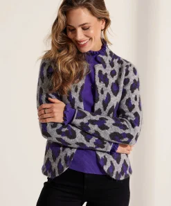 Giulia E Tu Blazervest Jacquard Animal
